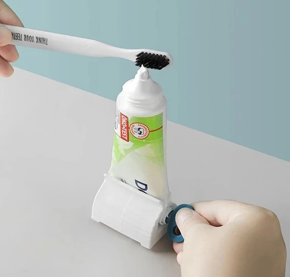 Diş Macunu Tüp Krem Sıkma Aparatı Çevirmeli - 2