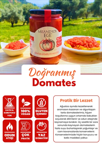 Doğranmış Domates 625 gr - 2