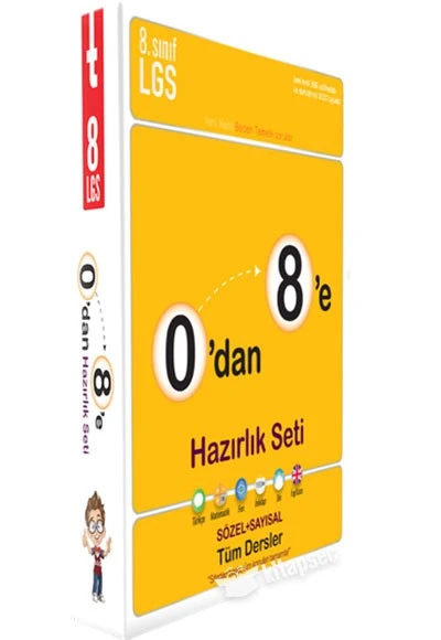 0`dan 8`e Hazırlık Seti Tonguç Akademi