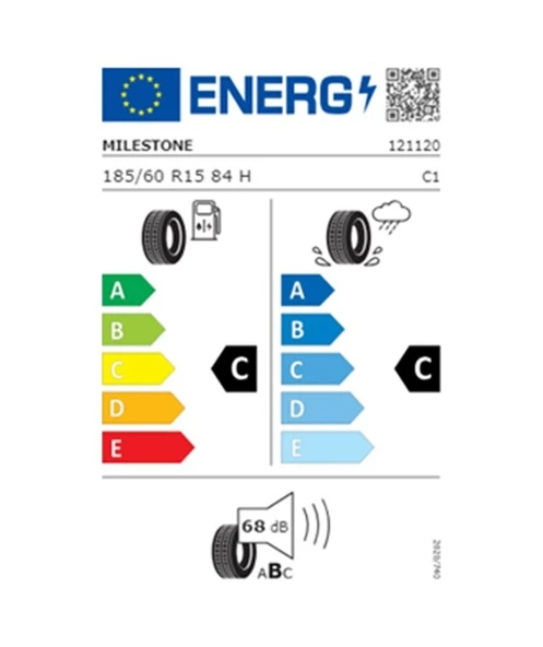 Milestone CarMile 185/60 R15 84H Yaz Lastiği - 2025 - 2