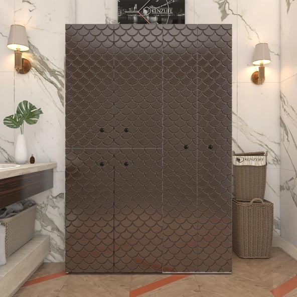 Kenzlife membran çamaşır kurutma makinesi dolabı yaromira khvbyz petek 180*120*64 mebran kapak MDF gövde