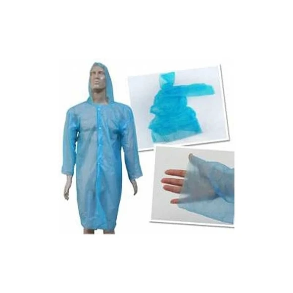 Tek Kullanımlık Çıtçıtlı Yağmurluk - 5