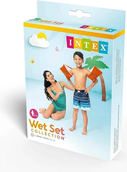 Intex Kırmızı Kolluk 6-12 Yaş için 30x15 cm