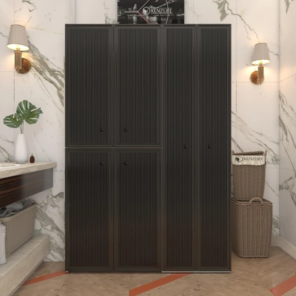 Kenzlife membran çamaşır kurutma makinesi dolabı yaromira syhbyz inceince 180*120*64 mebran kapak suntalam gövde