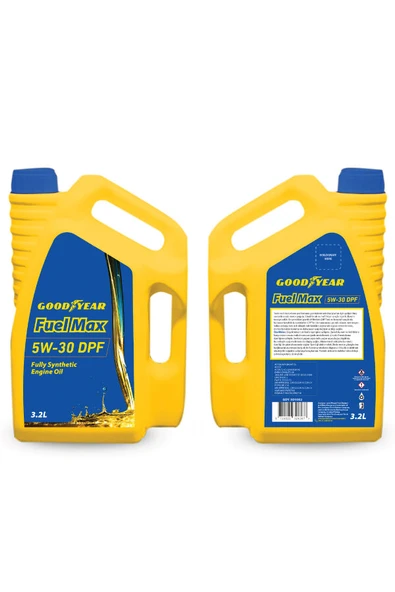 GOODYEAR FUEL MAX 5W30 LPG'Lİ ARAÇLARA UYUMLU 3,2 LT MOTOR YAĞI