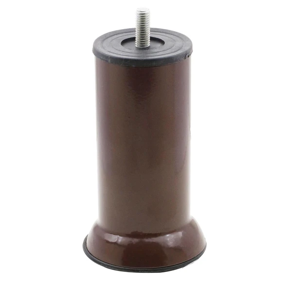 Mobilya Kanepe Baza Koltuk Yükseltici Destek Ayağı Metal M8 Civata Kahvrengi 12 cm Ayak (4 Adet) - Resim 4