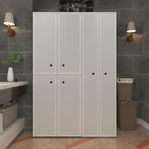 Kenzlife membran çamaşır kurutma makinesi dolabı yaromira byzbyz inceince 180*120*64 mebran kapak suntalam gövde