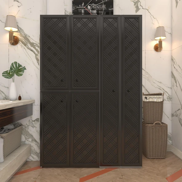 Kenzlife membran çamaşır kurutma makinesi dolabı yaromira syhbyz hasır 180*120*64 mebran kapak suntalam gövde ürün görseli