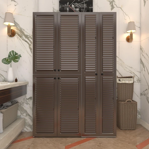 Kenzlife membran çamaşır kurutma makinesi dolabı yaromira khvbyz panjur 180*120*64 mebran kapak suntalam gövde ürün görseli