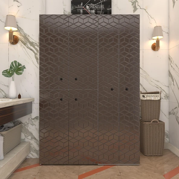 Kenzlife membran çamaşır kurutma makinesi dolabı yaromira khvbyz küpşeker 180*120*64 mebran kapak MDF gövde