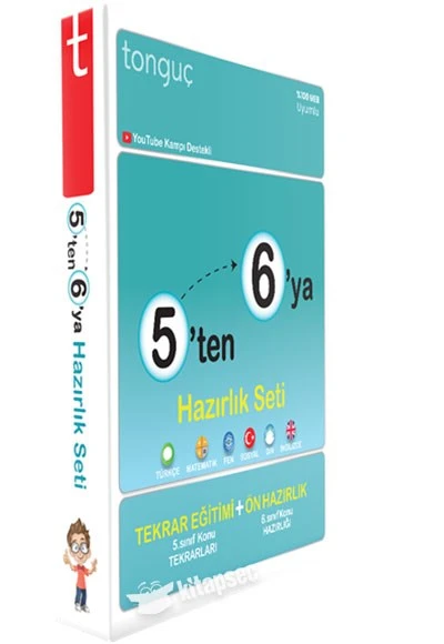5 ten 6 ya Hazırlık Seti Tonguç Akademi