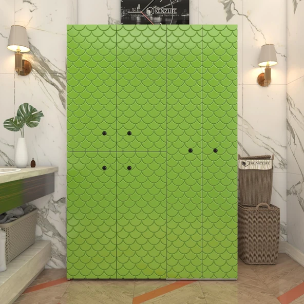 Kenzlife membran çamaşır kurutma makinesi dolabı yaromira yşlbyz petek 180*120*64 mebran kapak MDF gövde