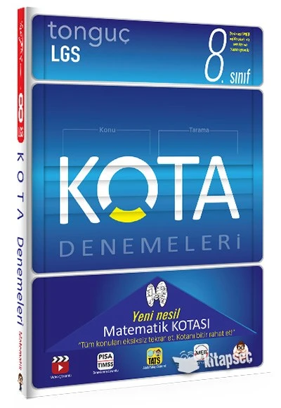 LGS 8. Sınıf Kota Konu Taramaları Matematik Kotası Tonguç Akademi