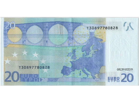 Düğün Parası - 100 Adet 20 Euro - 2