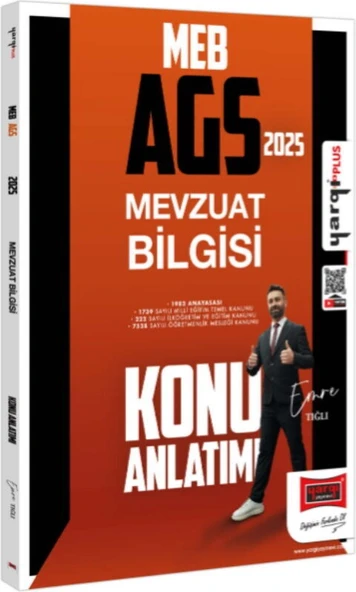 Yargı Yayınları 2025 MEB AGS Mevzuat Bilgisi Konu Anlatımı