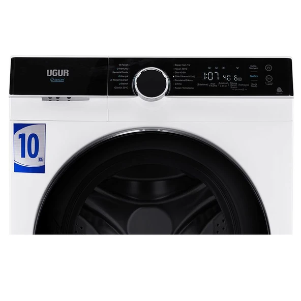 Uğur UCM 21014 B101 10 Kg 1350 Devir Beyaz Çamaşır Makinesi - 7