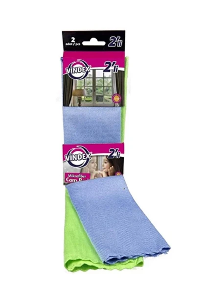 Vindex Mikrofiber Cam Bezi 2li 1010311