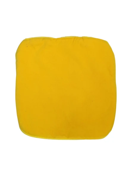 Yumuşak Tüylü Peluş Serme Oto Koltuk Koruyucu Minder Ön Tekli Sarı - 3