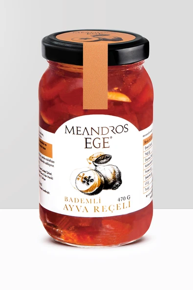 Ayva Reçeli (Bademli) 470 gr