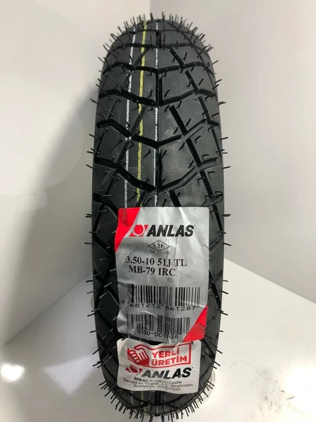 Motosiklet Dış Lastik 3.50-10 51j Mb-79 İrc Tubeless
