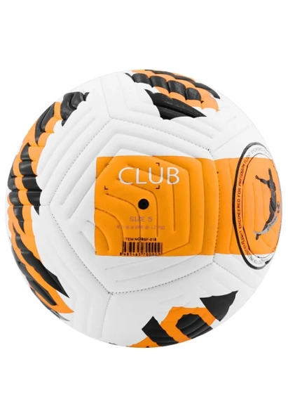 Halı Saha Futbol Topu Turuncu Dayanıklı TPU Kaplama Pompa Hediyeli No:5 - 3