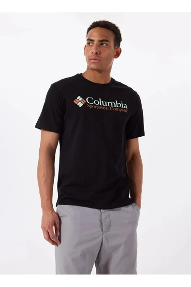 Columbia CSC Retro Logo 2 SS Tee Erkek Kısa Kollu Tişört CS0435 - Resim 6