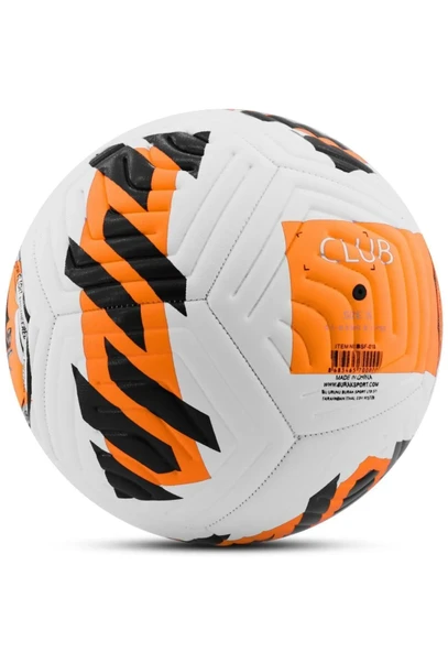 Halı Saha Futbol Topu Turuncu Dayanıklı TPU Kaplama Pompa Hediyeli No:5