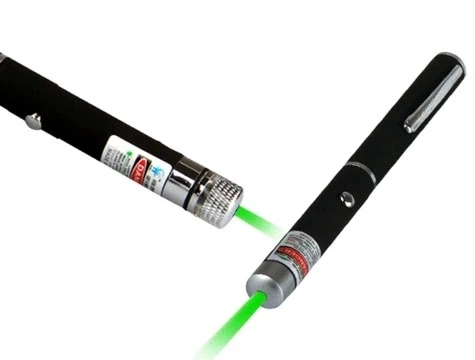 Yeşil Lazer Pointer 8000 mW  5 Başlıklı - 2