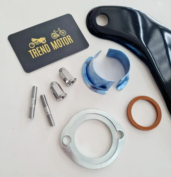 EGZOZ BAĞLANTI SETİ + SAPLAMA SETİ - CG KUBA ASYA ÇELİK FALCON - 2