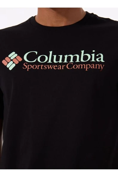 Columbia CSC Retro Logo 2 SS Tee Erkek Kısa Kollu Tişört CS0435 - Resim 9