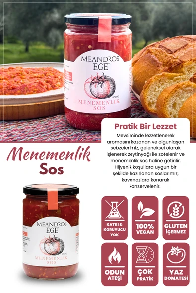 Menemenlik Sos 650 gr - 3