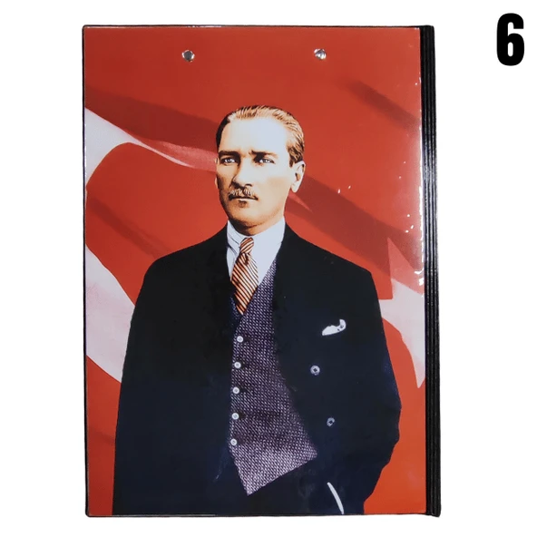 LİZ A4 Pvc Resimli Kapaklı Sekreterlik (Askı Aparatlı) - 12