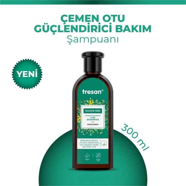 Tresan Çemen Otu Güçlendirici Şampuan 300 ml