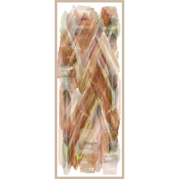 Özel Seri Şal  - 70 X 190  - 1840-0507 - Resim 2