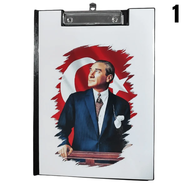 LİZ A4 Pvc Resimli Kapaklı Sekreterlik (Askı Aparatlı) - 2