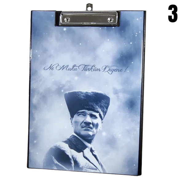 LİZ A4 Pvc Resimli Kapaklı Sekreterlik (Askı Aparatlı) - 6