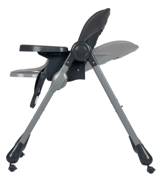 Bebeconfort Olea Katlanabilir Tekerlekli Mama Sandalyesi Mineral Graphite - 7