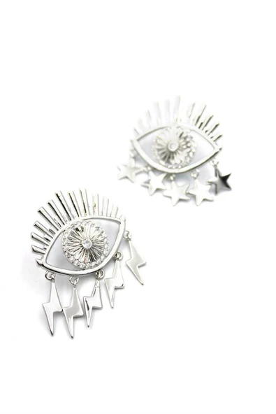 Göz Küpe - Gümüş ürün görseli 1