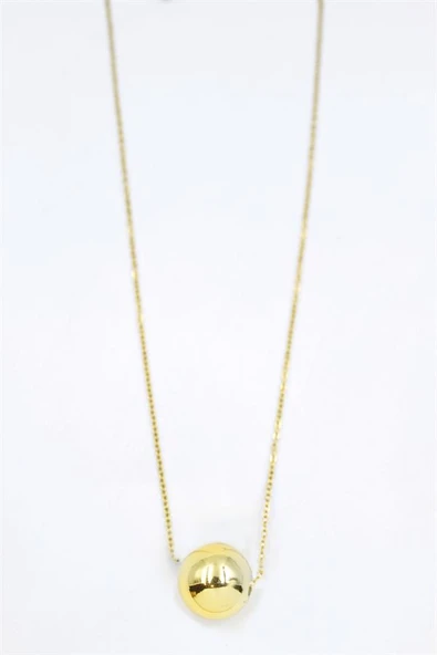 Top Kolye - Altın - 2