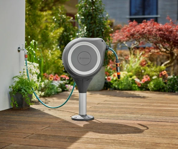 Gardena 18617 Teras İçi Otomatik Hortum Makarası 20 MT - 5