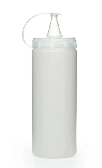 Şeffaf Sos Şişesi  - 400 ML  (3 Adet ) - 2