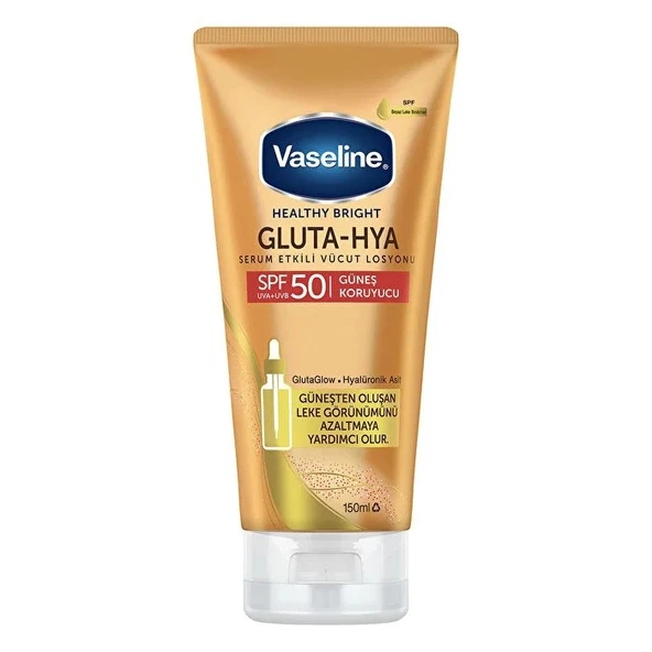 Vaseline Vücut Losyonu Gluta Hya Spf 50 Güneş Koruyucu 200 Ml