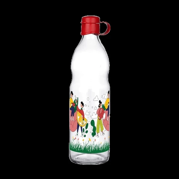 Frido Desenli Cam Suluk  1000 ML