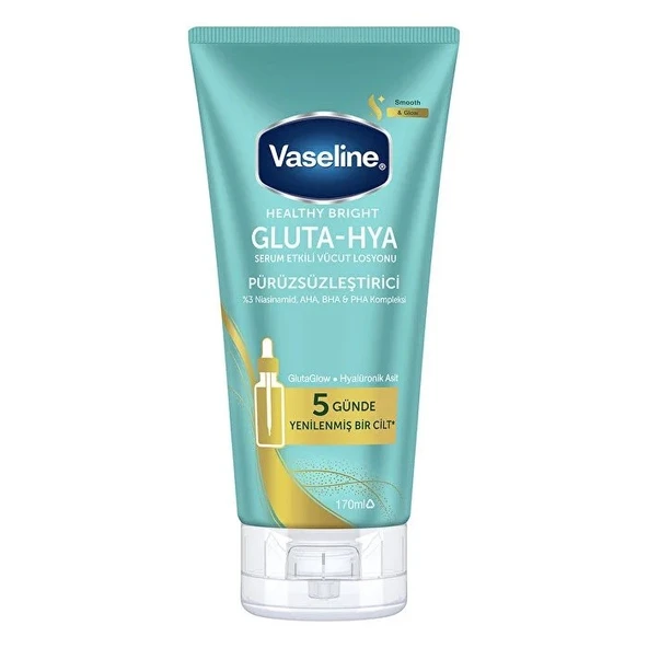 Vaseline Vücut Losyonu Gluta Hya Canlandırıcı Pürüzsüzleştirici 200 Ml