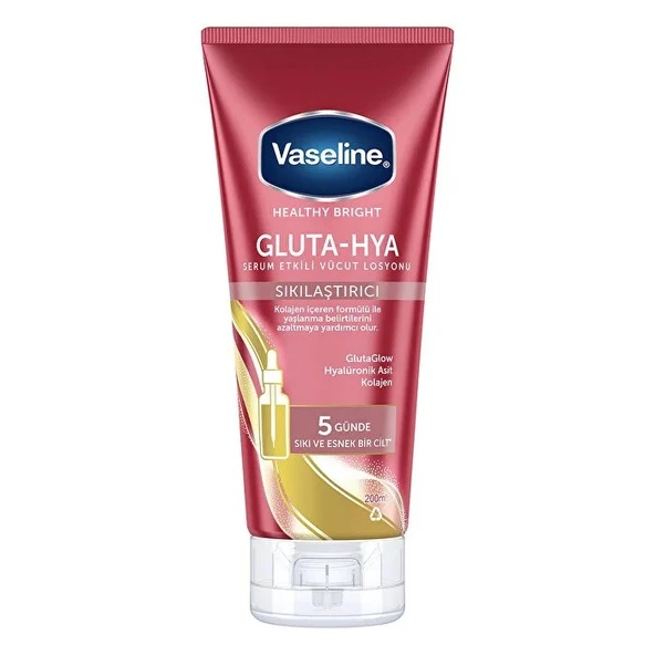 Vaseline Vücut Losyonu Gluta Hya Sıkılaştırıcı 200 Ml
