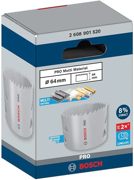 Bosch PRO Multi Material Delik Açma Testeresi 64 mm ürün görseli