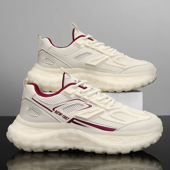 Unisex Spor Ayakkabı (Angora Kırmızısı)