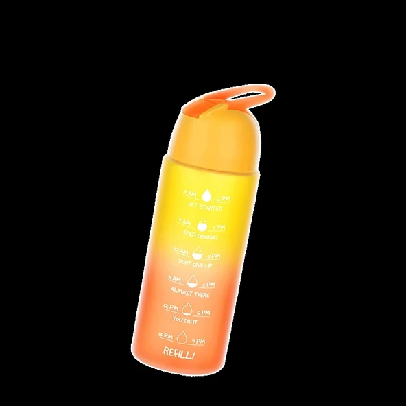 Quick Motivasyonel Matara 500 ml - 16,9 oz - 5