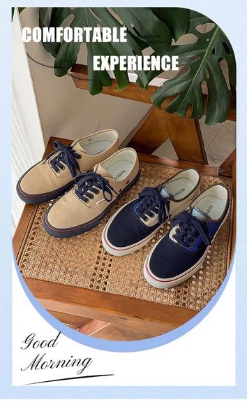 Erkek Kanvas Ayakkabı (Haki Sarı) - Resim 5