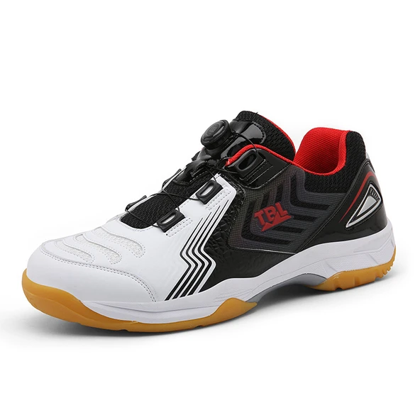 Unisex Badminton Ayakkabısı (Beyaz - Siyah - Kırmızı)
